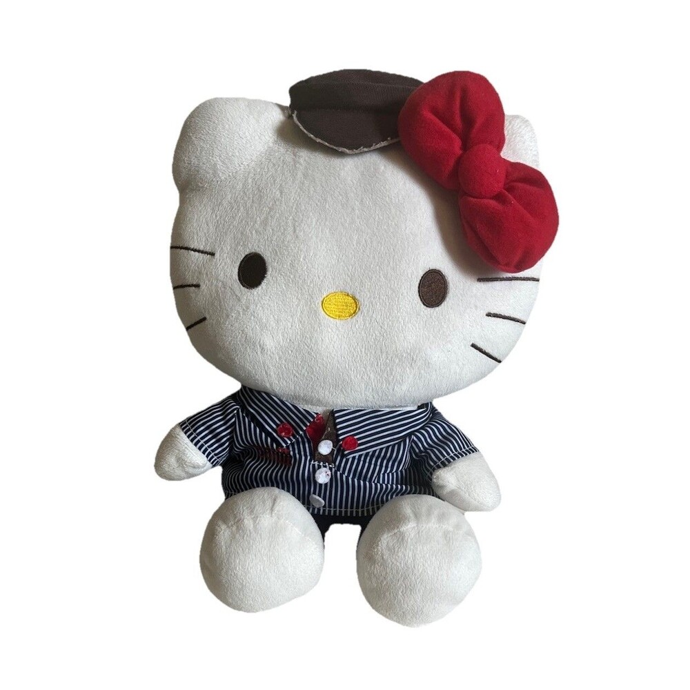 Mister Donut Misdo Hello Kitty 40th Anniversary Sanrio Plush 13" 2014 Rare